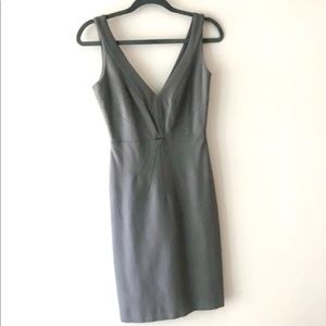 Banana Republic Deana Sheath Gray Short Dress Sz 0